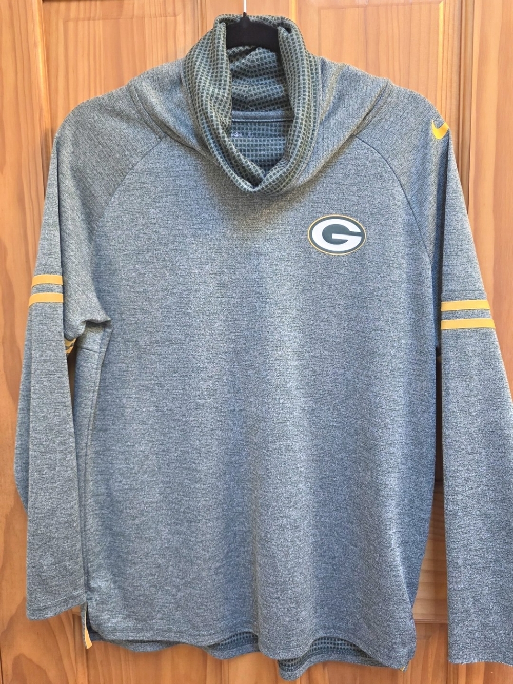 NFL Green Bay Packers Gray & Yellow Pullover Hoodie